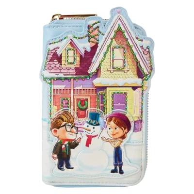 Afbeelding van Loungefly Disney portemonnee La Haut Up House Christmas Lights 0671803474055, Zwart, Retro