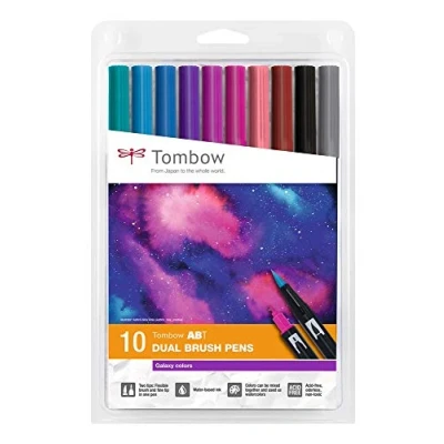 Afbeelding van Tombow ABT 10C 3 Dual Brush Galaxy set van 10