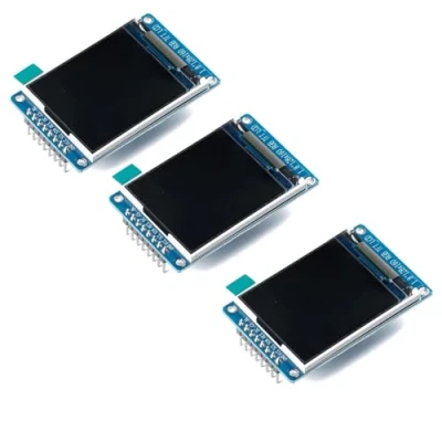 Afbeelding van GERUI 3 stuks 1,77 inch/1,8 inch voor TFT LCD display module 128 x 160 High Definition met IPS kleurenscherm 2,7 V 3,3 V, compatibel Arduino en Raspberry Pi