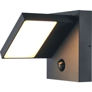 Afbeelding van Slv abridor sensor outdoor led wandopbouwarmatuur ip55 antraciet 3000 4000 1002990