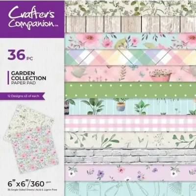 Afbeelding van CC Garden Collection Paperpad 15x15 cm