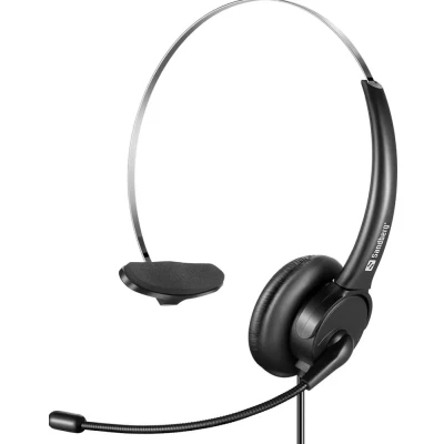 Afbeelding van Sandberg USB Office Headset Mono Hoofdband Type A Zwart