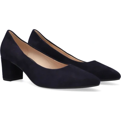 Afbeelding van Gabor Elegante Klassieke pumps, Dames, Maat: 37, Blau Veloursleer