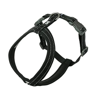 Afbeelding van Hurtta Harnas Casual Y Eco Zwart Hondentuig 70 80 cm
