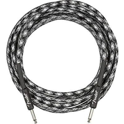 Afbeelding van Fender® »PROFESSIONAL SERIES INSTRUMENT CABLE CAMO« Gitaarkabel Rechte Jack Plug 5.5m Kleur: Winter Camo
