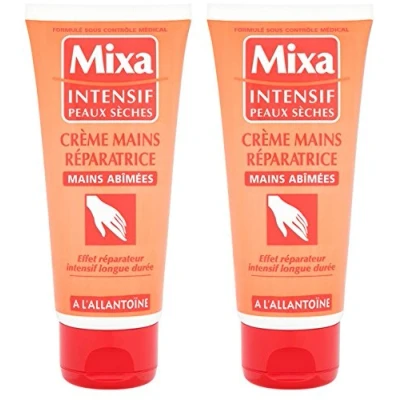 Afbeelding van Mixa Handcrème Repa Ratrice MAINS Damaged 2 x 100 ml