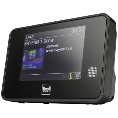Afbeelding van Dual CA 1 Tafelradio met internetradio Internet, DAB+, VHF (FM) FM, Internetradio, AUX, WiFi, Bluetooth Zwart