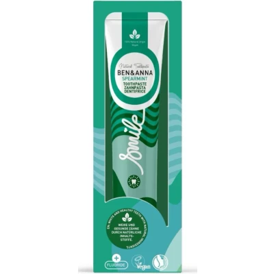 Afbeelding van Natuurlijke Tandpasta Spearmint Ben &amp; Anna 75ml plasticvrij