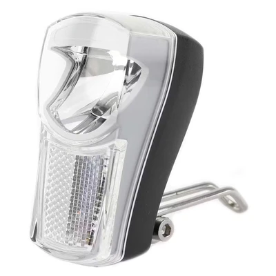 Afbeelding van IKZI Ikzilight koplamp The Boss, 1 witte led 20LUX. incl bracket en batterijen (hangverpakking)