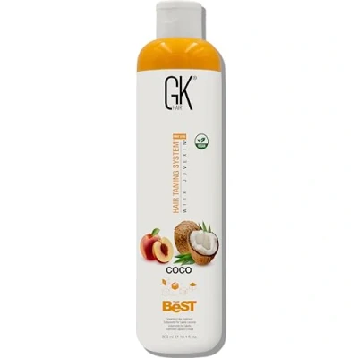 Afbeelding van GK Hair Global Keratin The Best COCO Professional (300ml / 10.1 Fl Oz) kit voor gladmakende behandeling &amp; een natuurlijk zijdeachtig haar