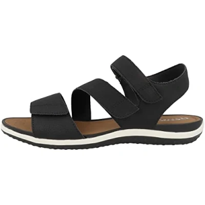 Afbeelding van Geox Dames D Vega Sandaal, zwart, 40 EU, EU