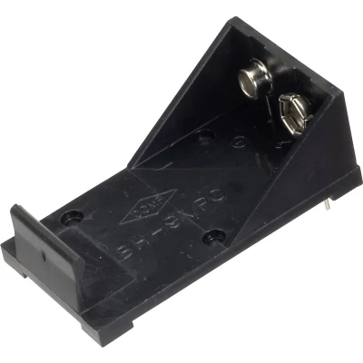 Afbeelding van TRU COMPONENTS BH 9VP Batterijhouder 1 9V (blok) Contactpolen