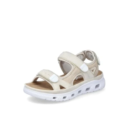 Afbeelding van Rieker 64074 Damessandalen, beige, 36 EU, EU
