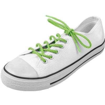 Afbeelding van Reflecterende schoenveters Ronde veters Kleur: Groen Lengte: 100cm Breedte: 4,5 mm