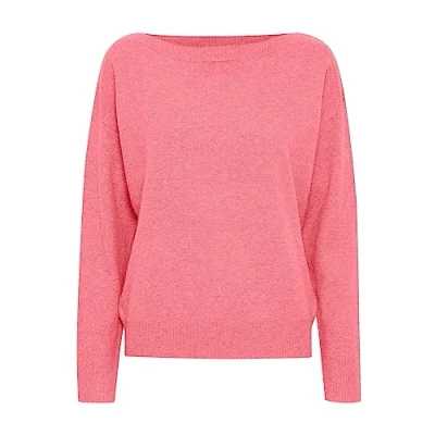 Afbeelding van ICHI Ihalpa LS2 Trui, Dames, Maat: XS, Chateau rose