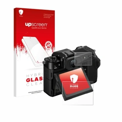 Afbeelding van upscreen Screenprotector voor Fujifilm GFX100S II (Display + Schouderdisplay) Folie Beschermfolie Beschermglas transparant