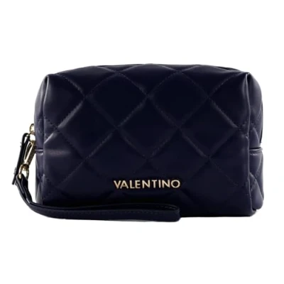 Afbeelding van VALENTINO Ocarina VBE3KK548R Soft Cosmetic Case, Kleur: Blauw, Nonchalant