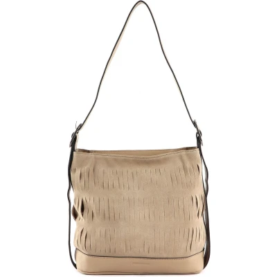 Afbeelding van FREDsBRUDER Leren Schoudertas Rigla Crossbody Sand Beige