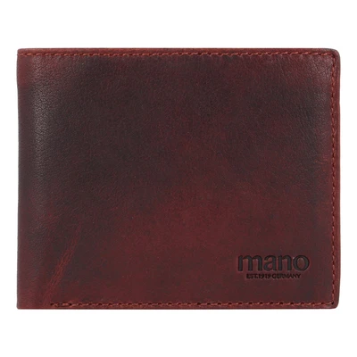 Afbeelding van mano Don Tommas Leren Portemonnee 11 cm met Geldclip