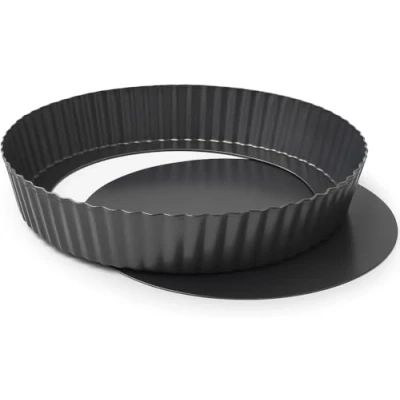Afbeelding van MGE quiche vorm, afneembare taartvorm met bodem, diepe en cakevorm, tatin bakvorm, afneembaar, 26 cm