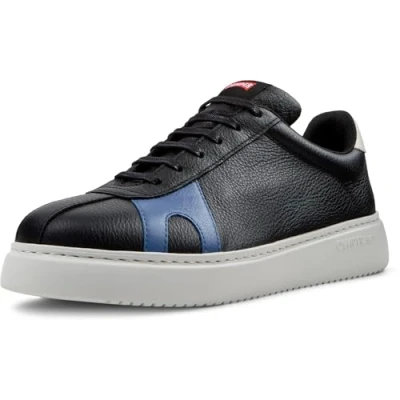 Afbeelding van Camper Runner K Twins Sneakers laag, Heren, Maat: 41, Schwarz 2 Leer
