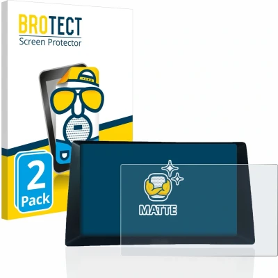 Afbeelding van BROTECT (2 Stuks) Antireflecterende Beschermfolie voor Audi A5 8T 2010 MMI 3G High Anti Glare Screen Protector, Mat, Ontspiegelend