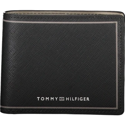 Afbeelding van Tommy Hilfiger MINI Wallet Portemonnee, Heren, Maat: One Size, Black