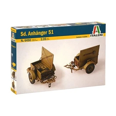 Afbeelding van Italeri Sd.anhanger 51 1:35 (Ita6450s) modelbouwsets, hobbybouwspeelgoed voor kinderen, modelverf en accessoires