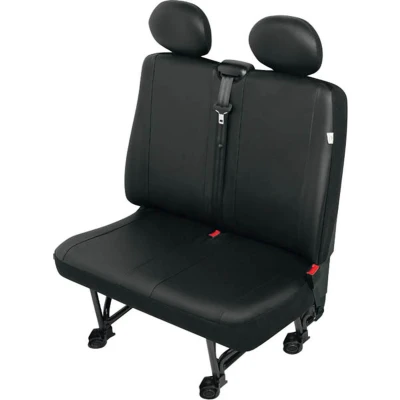 Afbeelding van HP Autozubehör 22812 VS2 Autostoelhoes 1 stuks Kunstleer Zwart Dubbele stoel