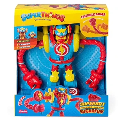 Afbeelding van Super Things Superthings Superbot Power Arms Sugarfun incl. 1 Kazoom Kid+ Superthing + accessoire (PSTSP116IN70)
