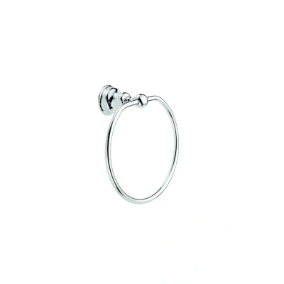 Afbeelding van Huber Croisette Klassiek Handdoekring RVS 4018.01H.AC