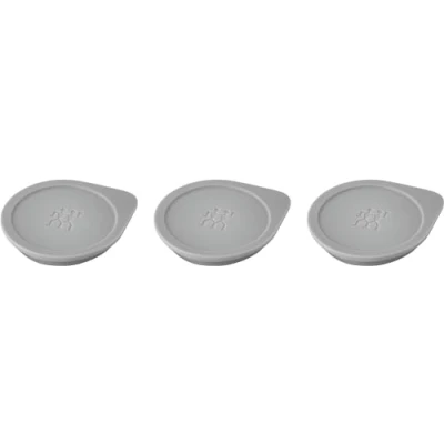 Afbeelding van ZWILLING FRESH &amp; SAVE CUBE Labelpositioneerset, 3 delige accessoires voor NFC Smart Labels, herbruikbaar, grijs
