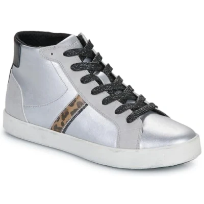 Afbeelding van Geox D Blomiee A Sneakers voor dames, Silver Optic White, 35 EU