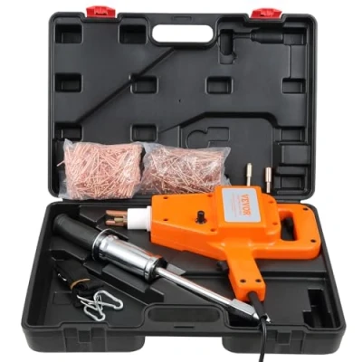 Afbeelding van VEVOR Nageltrekker voor carrosserie, 800 VA, uitdeukset, 1600 A, puntlasser, reparatie machine carrosseriedeuken, met uitgebreide accessoires auto&#039;s, vrachtwagens, auto&#039;s