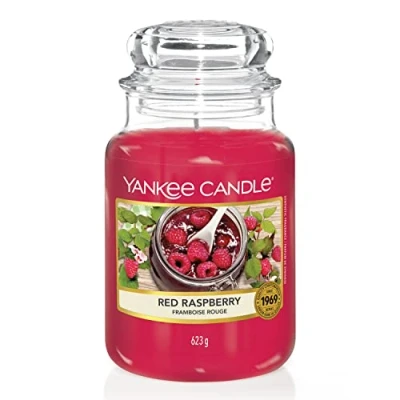 Afbeelding van Yankee Candle Geurkaars Large Red Raspberry 17 cm / ø 11