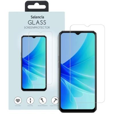 Afbeelding van Screenprotector Oppo A78: Selencia Gehard Glas