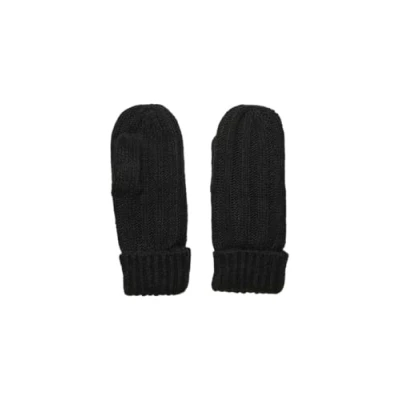 Afbeelding van PIECES Dames Pcmargot Mittens Noos Bc wanten, zwart, One Size (Fabrikant maat:ONESIZE)