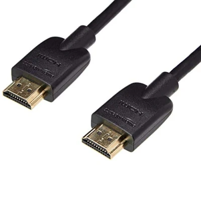 Afbeelding van Amazon Basics Flexibele mini HDMI naar kabel, 0,3 m, zwart
