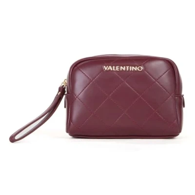 Afbeelding van VALENTINO Toilettas Nur Re Soft Cosmetic Case Vino Wijnrood