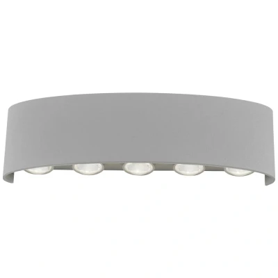 Afbeelding van Paul Neuhaus Design wandspot Carlo Up Down 5 lichts grijs 9489 21