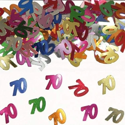 Afbeelding van Confetti 70 jaar