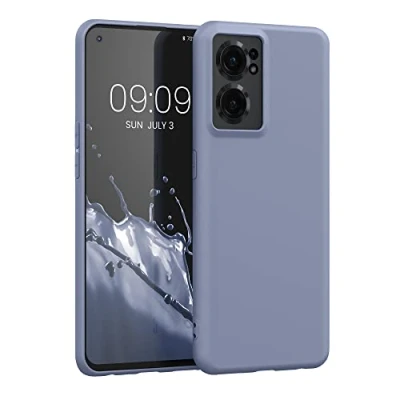 Afbeelding van kwmobile telefoonhoesje geschikt voor OnePlus Nord CE 2 5G Hoesje smartphone Back cover in lavendelgrijs
