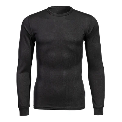 Afbeelding van Dames Baselayer Top Lange Mouw maat L, Black