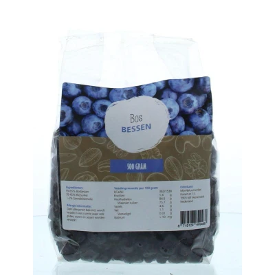 Afbeelding van Mijnnatuurwinkel Bosbessen, 500 gram