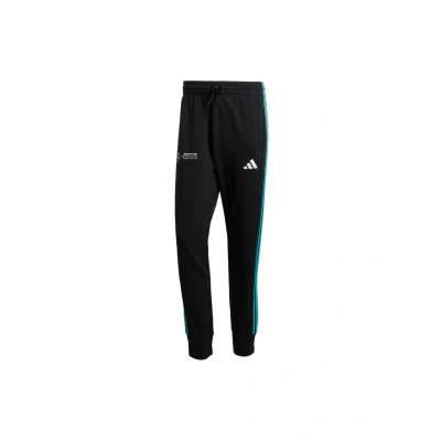 Afbeelding van adidas Originals Mercedes AMG Petronas Formula ONE TEAM DNA Pants MEN Trainingsbroek Black white, Heren, Maat: Small, white