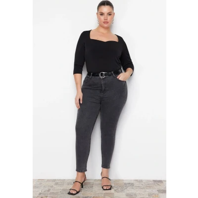 Afbeelding van Trendyol TBBSS22JE00007 Volwassenen Vrouwen Single pack Grau 46