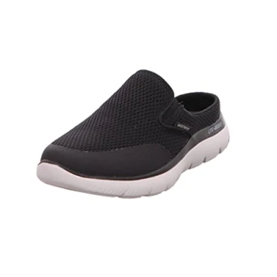 Afbeelding van Skechers Sport Summits Clogs, Heren, Maat: 41.5, Schwarz Textiel