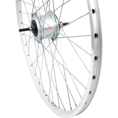 Afbeelding van Roland Achterwiel 28 Nexus 8 RB ZAC2000 zilver RVS spk