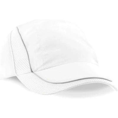 Afbeelding van Beechfield Coolmax® Flow Mesh Cap Wit