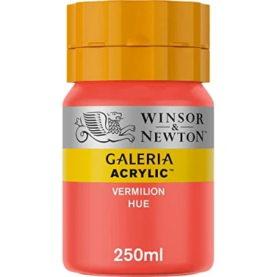 Afbeelding van Winsor &amp; Newton Galeria Acrylverf 250ml Vermilion Hue
